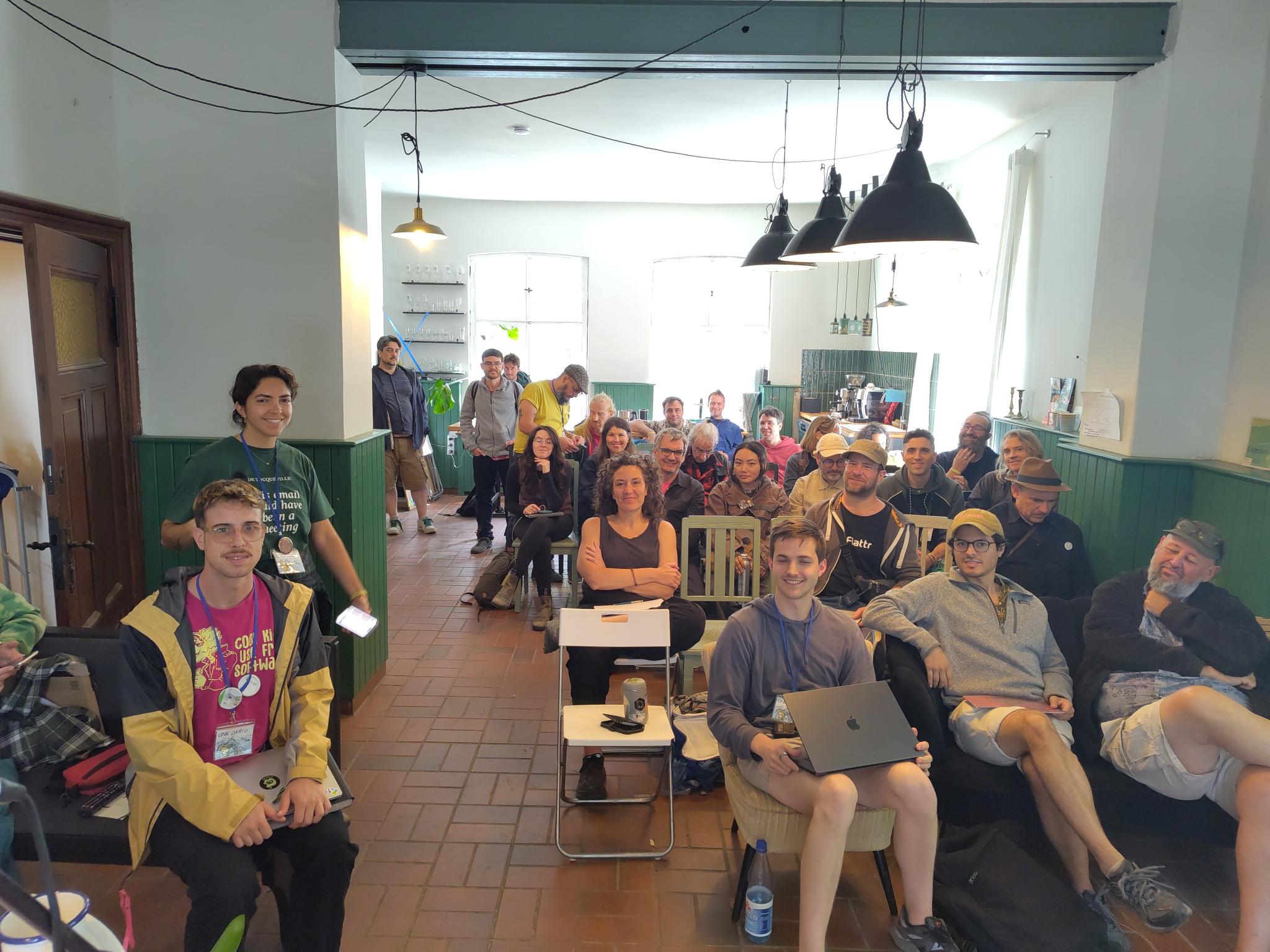 audience at the dtf website launch